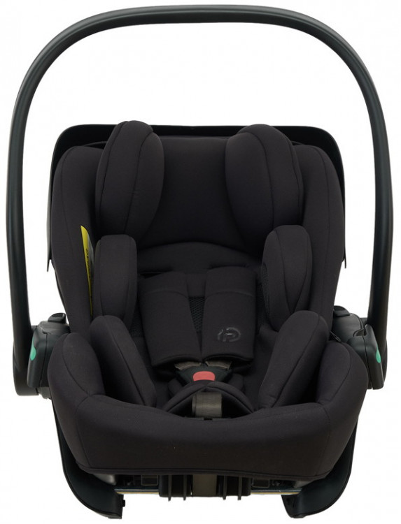 Детская коляска Peppy Soho 3 в 1 с автокреслом Jet Black Oregano (орегано), рама серо-бежевый