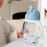 Поильник-бутылочка Beaba Straw Cup 300 мл 913479 WINDY BLUE