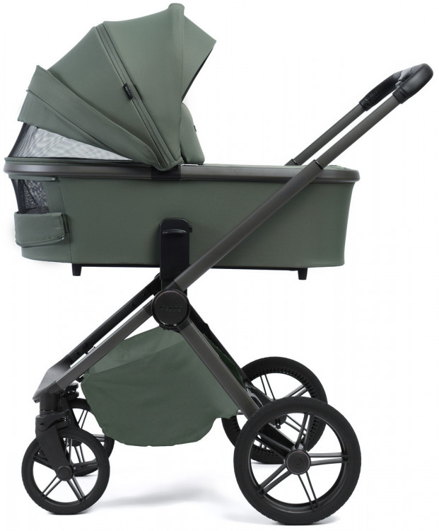 Детская коляска Peppy Monaco Plus 2 в 1 Oliva Green (зеленый), рама серая Детская коляска Peppy Monaco Plus 2 в 1 Oliva Green (зеленый), рама серая