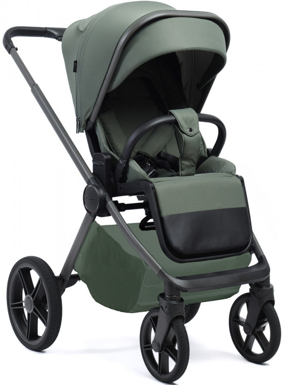 Детская коляска Peppy Monaco Plus 2 в 1 Oliva Green (зеленый), рама серая Детская коляска Peppy Monaco Plus 2 в 1 Oliva Green (зеленый), рама серая