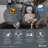 Детская коляска Maxi-Cosi Fame 3 в 1 с автокреслом CabrioFix Essential black Twillic Truffle/Трюфель(беж)