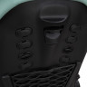 Детская коляска Roan Esso Кожа 3 в 1 с автокреслом Pituso Santiso Pro ESSK/214/1 Misti Mint/Grey/руч.Черный