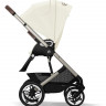 Прогулочная коляска Cybex Talos S Lux TPE Seashell Beige с дождевиком Прогулочная коляска Cybex Talos S Lux TPE Seashell Beige с дождевиком