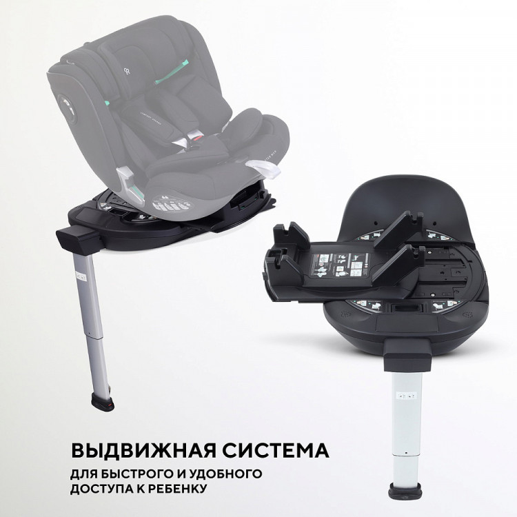 Детская коляска Rant Aventa 4 в 1 с автокреслом Aster Zero Graphite и базой Olive Детская коляска Rant Aventa 4 в 1 с автокреслом Aster Zero Graphite и базой Olive