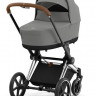 Коляска Cybex Priam IV Chrome Brown complete Cloud T Peach Pink Plus Base T 4 в 1 Mirage Grey Коляска Cybex Priam IV Chrome Brown complete Cloud T Peach Pink Plus Base T 4 в 1 Mirage Grey