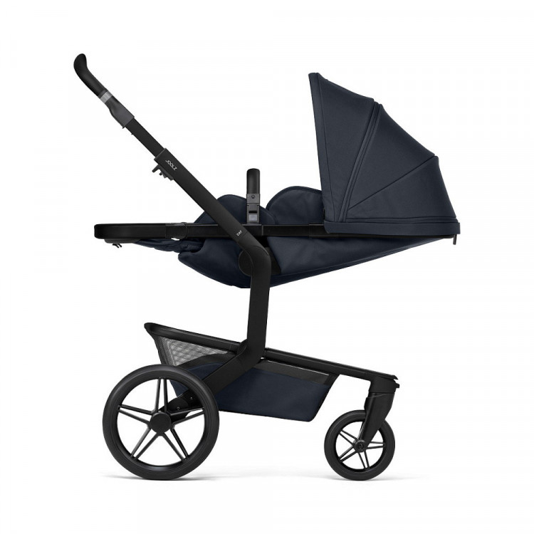 Детская коляска 4 в 1 Joolz Day 5 и автокресло Baby-Safe Core Midnight Grey и база Vario Base 5Z Dark Navy Blue