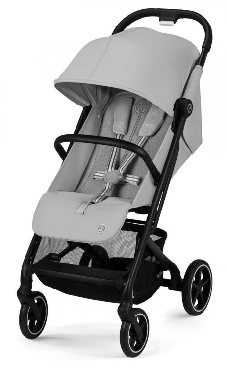 Прогулочная коляска Cybex Beezy New Fog Grey с дождевиком и бампером
