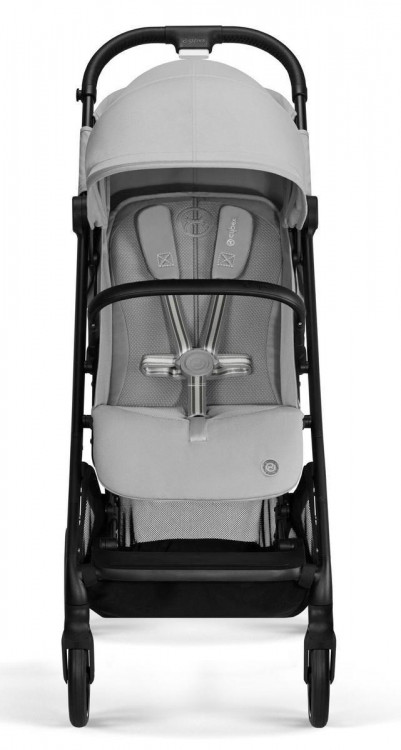 Прогулочная коляска Cybex Beezy New Fog Grey с дождевиком и бампером