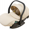 Детская коляска Peppy Monaco Plus 3 в 1 с автокреслом Jet Beige Beige (бежевый), рама беж, шлифованный алюминий