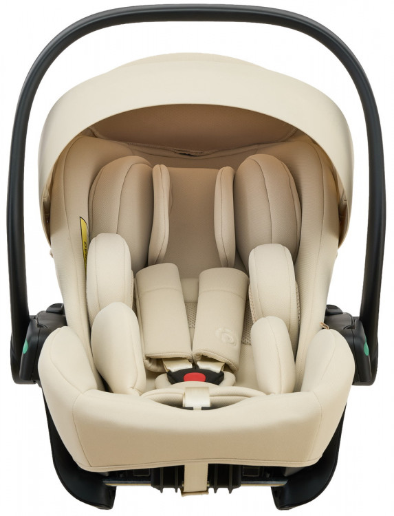 Детская коляска Peppy Monaco Plus 3 в 1 с автокреслом Jet Beige Beige (бежевый), рама беж, шлифованный алюминий
