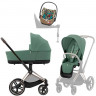 Коляска Cybex Priam IV Rosegold complete Cloud T One Love Base T 4 в 1 Leaf Green Коляска Cybex Priam IV Rosegold complete Cloud T One Love Base T 4 в 1 Leaf Green