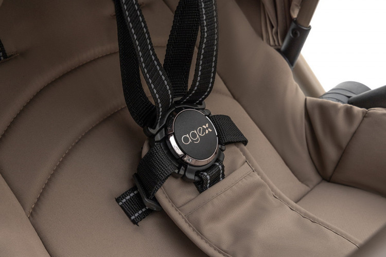 Коляска Agex Life 2 в 1 матовая рама ALB620 Taupe Beige (Бежевый)