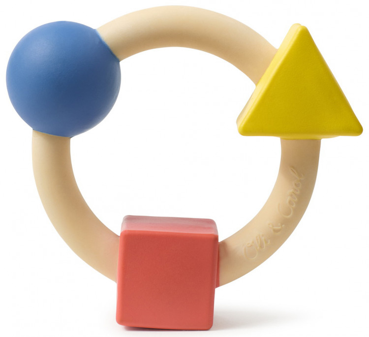 Игрушка-прорезыватель Oli&Carol Teething Ring L-RING-BASIC Игрушка-прорезыватель Oli&Carol Teething Ring L-RING-BASIC