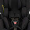Детская коляска Peppy Monaco Plus 3 в 1 с автокреслом Jet Black Burgundy (винный), рама коричневая