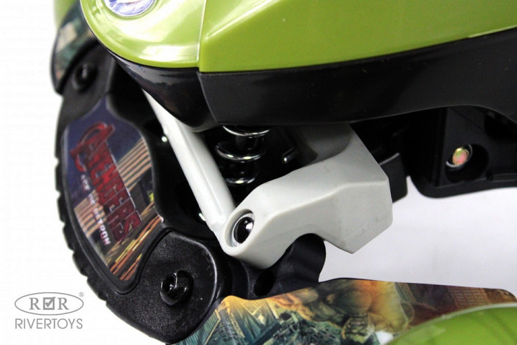 Детский самокат RiverToys HB-Q3 зеленый Детский самокат RiverToys HB-Q3 зеленый