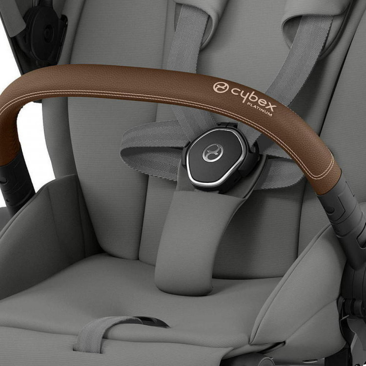 Коляска Cybex Priam IV Chrome Brown complete Cloud G3 Almond Beige 3 в 1 Mirage Grey Коляска Cybex Priam IV Chrome Brown complete Cloud G3 Almond Beige 3 в 1 Mirage Grey