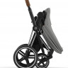 Коляска Cybex Priam IV Chrome Brown complete Cloud G3 Almond Beige 3 в 1 Mirage Grey Коляска Cybex Priam IV Chrome Brown complete Cloud G3 Almond Beige 3 в 1 Mirage Grey