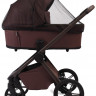 Детская коляска Peppy Monaco Plus 4 в 1 с автокреслом Welldon Crown 2 Beige и базой Burgundy (винный), рама коричневая Детская коляска Peppy Monaco Plus 4 в 1 с автокреслом Welldon Crown 2 Beige и базой Burgundy (винный), рама коричневая