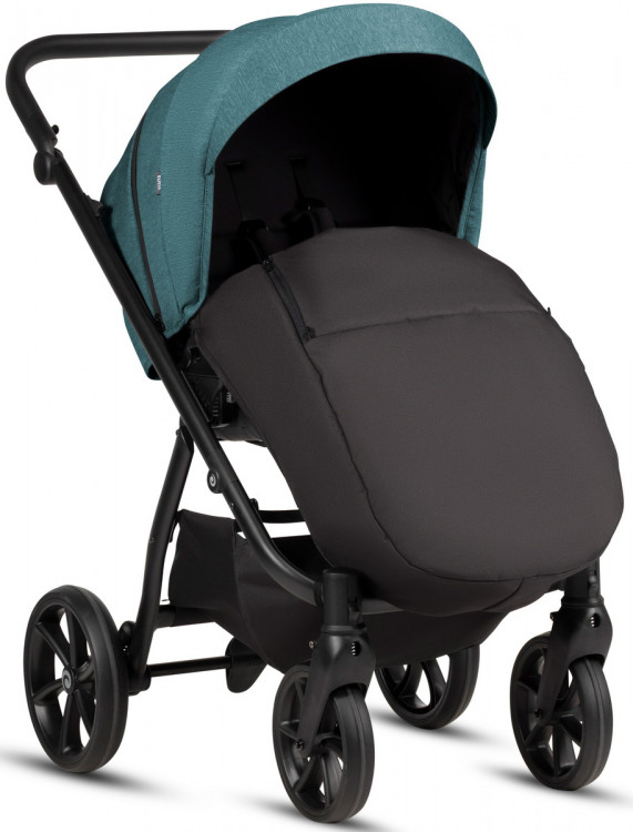 Детская коляска Tutis Leo 3 Plus 4 в 1 с автокреслом Beno Black и базой 1582307 Sea Blue Детская коляска Tutis Leo 3 Plus 4 в 1 с автокреслом Beno Black и базой 1582307 Sea Blue