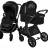 Детская коляска AmaroBaby Motus Premium Ecco 2 в 1 черный