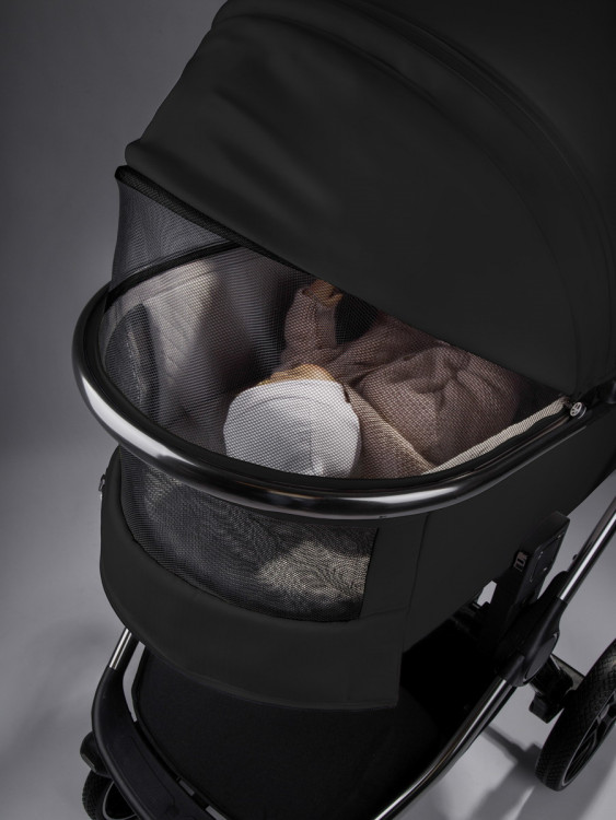 Детская коляска AmaroBaby Motus Premium Ecco 2 в 1 черный