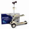 Детский самокат RiverToys HB-8002S BROWN/коричневый Детский самокат RiverToys HB-8002S BROWN/коричневый