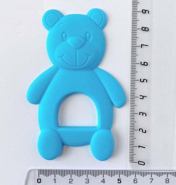 Прорезыватель Uviton Bear 0413 голубой