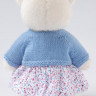 Мягкая игрушка TeddyTales Lina Медведь Незабудка пудинговый цвет с костюмом M 30 см TT003891 Мягкая игрушка TeddyTales Lina Медведь Незабудка пудинговый цвет с костюмом M 30 см TT003891