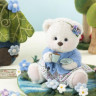 Мягкая игрушка TeddyTales Lina Медведь Незабудка пудинговый цвет с костюмом M 30 см TT003891 Мягкая игрушка TeddyTales Lina Медведь Незабудка пудинговый цвет с костюмом M 30 см TT003891