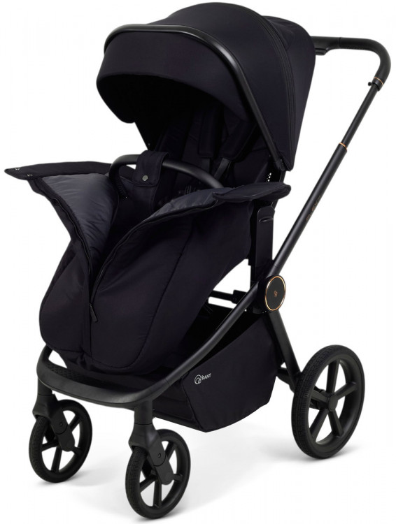 Детская коляска Rant Flex Therm Soft 3 в 1 с автокреслом Evomax Grey Gold Black