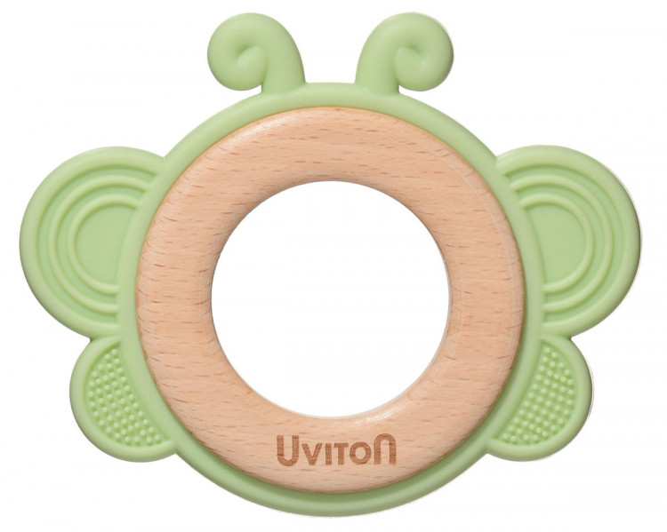 Игрушка-прорезыватель Uviton с буком Butterfly 0630 зеленый
