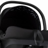 Детская коляска Roan Sol Vintage Leather 2.0 3 в 1 с автокреслом Tutis Elo Lux EduSky Black SL/12/L Island Stone /Black/ руч.Коричневый