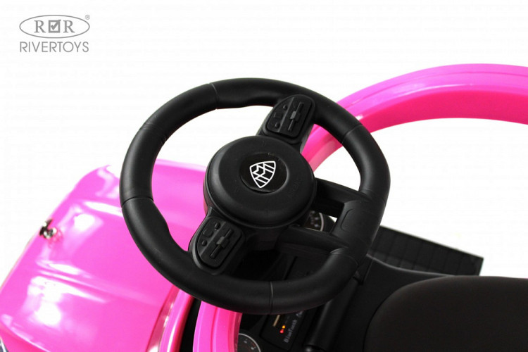 Детский толокар RiverToys Z003ZZ-C розовый Детский толокар RiverToys Z003ZZ-C розовый