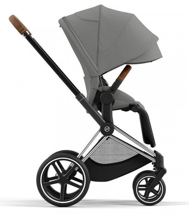 Коляска Cybex Priam IV Chrome Brown complete Cloud G Lava Grey Base G3 4 в 1 Mirage Grey Коляска Cybex Priam IV Chrome Brown complete Cloud G Lava Grey Base G3 4 в 1 Mirage Grey
