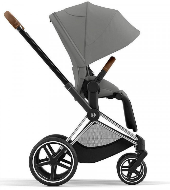 Коляска Cybex Priam IV Chrome Brown complete Cloud G Lava Grey Base G3 4 в 1 Mirage Grey Коляска Cybex Priam IV Chrome Brown complete Cloud G Lava Grey Base G3 4 в 1 Mirage Grey