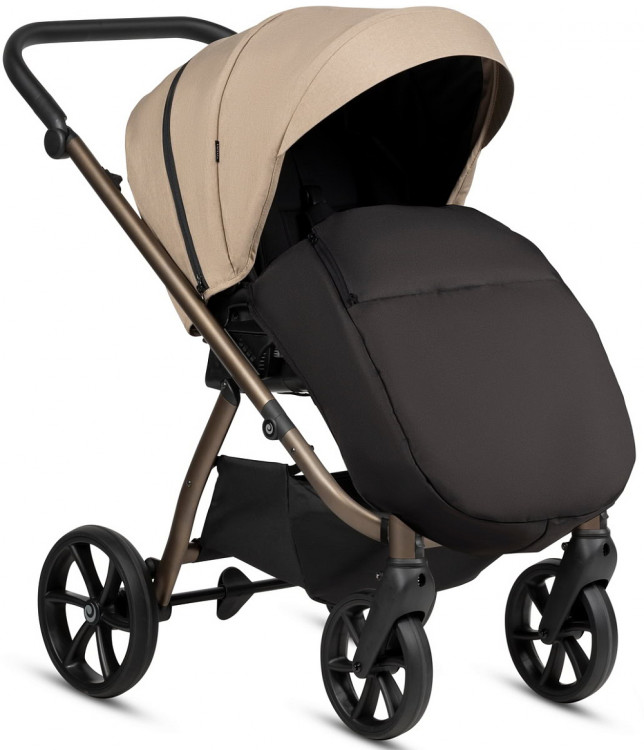 Детская коляска Tutis Uno 6 Plus Essential collection 4 в 1 с автокреслом Beno Beige и базой 1602146 Nougat с сумкой Детская коляска Tutis Uno 6 Plus Essential collection 4 в 1 с автокреслом Beno Beige и базой 1602146 Nougat с сумкой