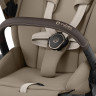 Коляска Cybex Priam IV Rosegold complete Cloud G3 Magic Black 3 в 1 Cozy Beige