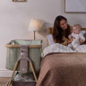 Приставная колыбель Tutti Bambini CoZee Sense c колесами, со звуком и светом Дуб/Зеленый (Drifted Oak and Eucalyptus) Приставная колыбель Tutti Bambini CoZee Sense c колесами, со звуком и светом Дуб/Зеленый (Drifted Oak and Eucalyptus)